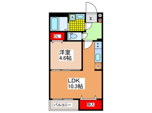 アレグリア藤井寺の物件間取画像